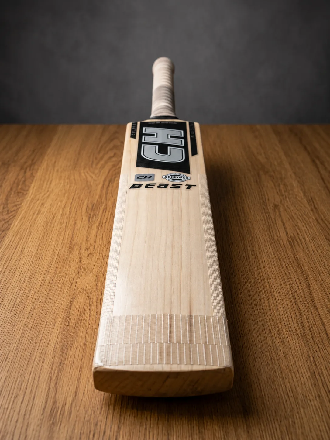 CH Beast bat, front-facing profile shot